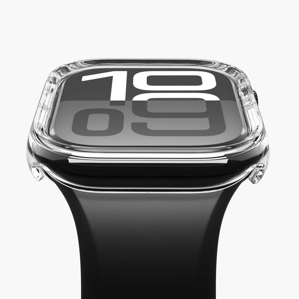 Apple Watch Series 11 (42mm) Bumper Case Hülle Recycelt (WPC00022) - Transparent