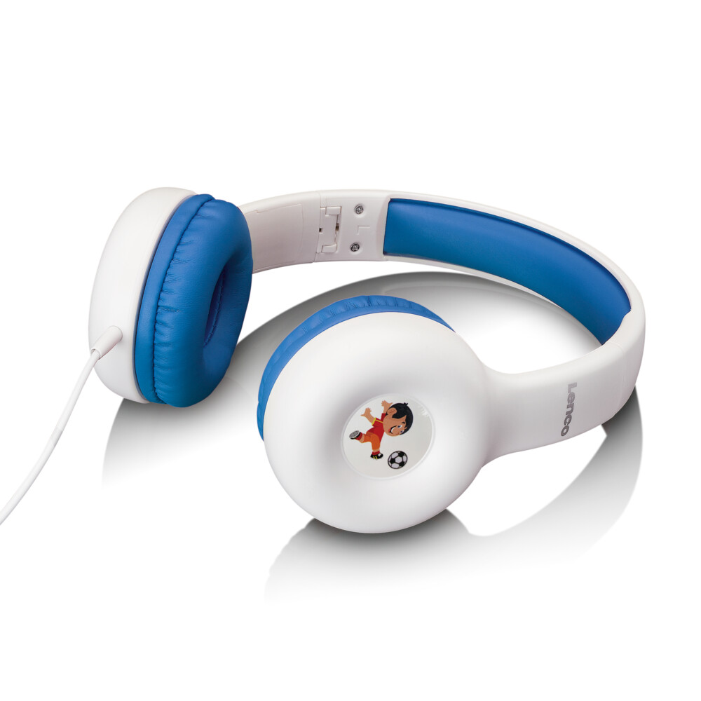 Alecto Hoofdtelefoon Wit / Blauw