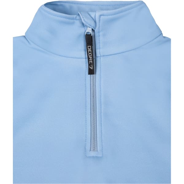Sweat polaire DEGRÉ7 PLACETTE PULL HALF-ZIP JR GLACIER
