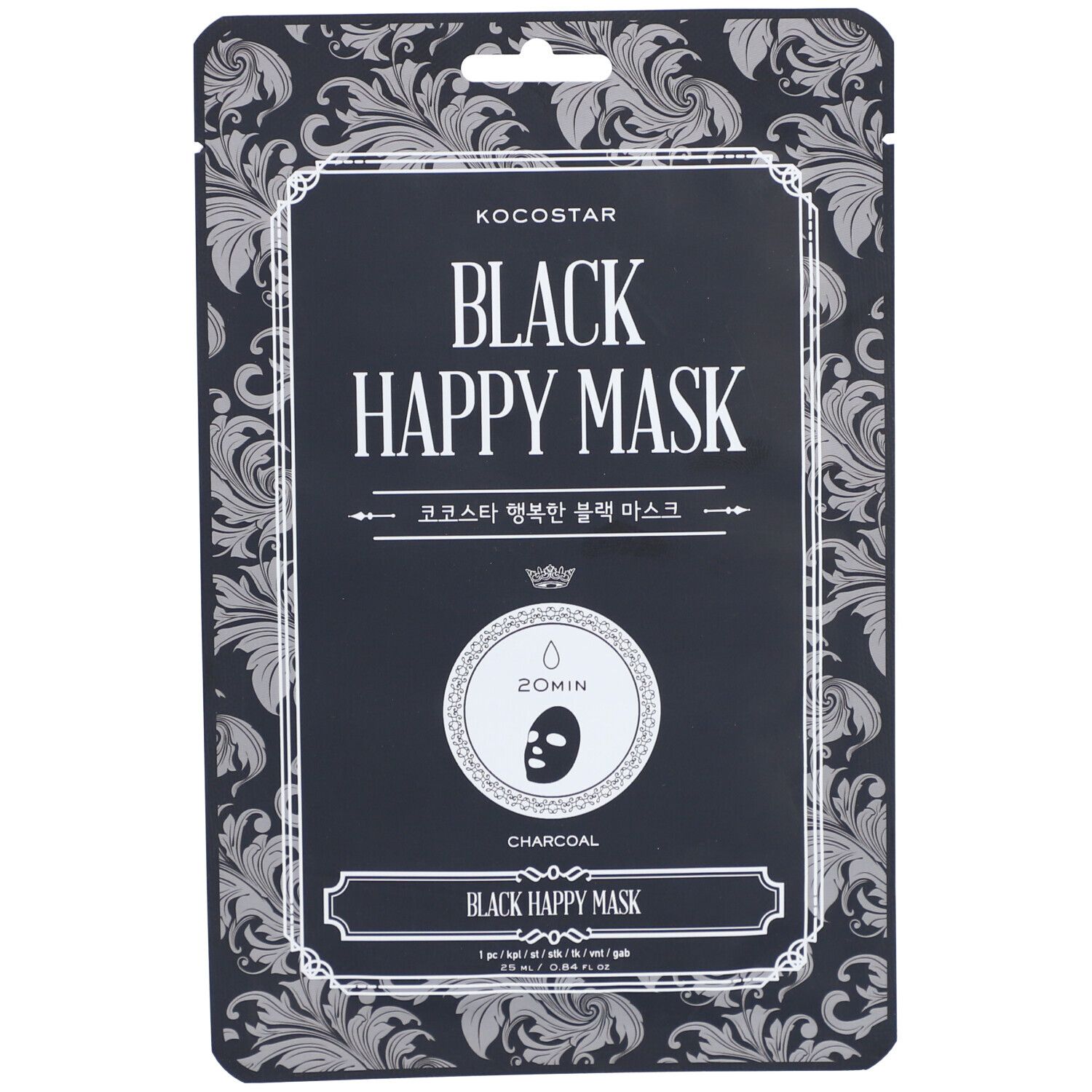KOCOSTAR Black Happy Mask
