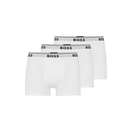 Boss Black Power 3-pak Underbukser, Hvid, XL