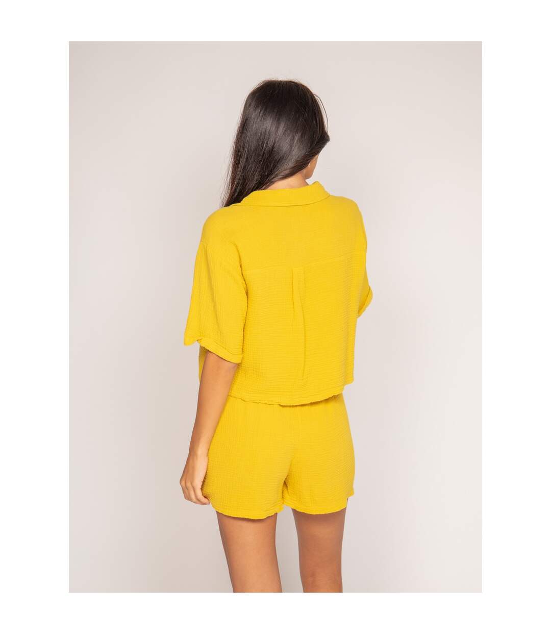 Short fluide en gaze de coton XONEKA - Dona X Lisa