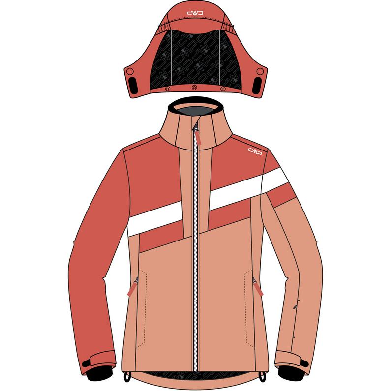 CMP Kinder Snaps Hoodie Jacke