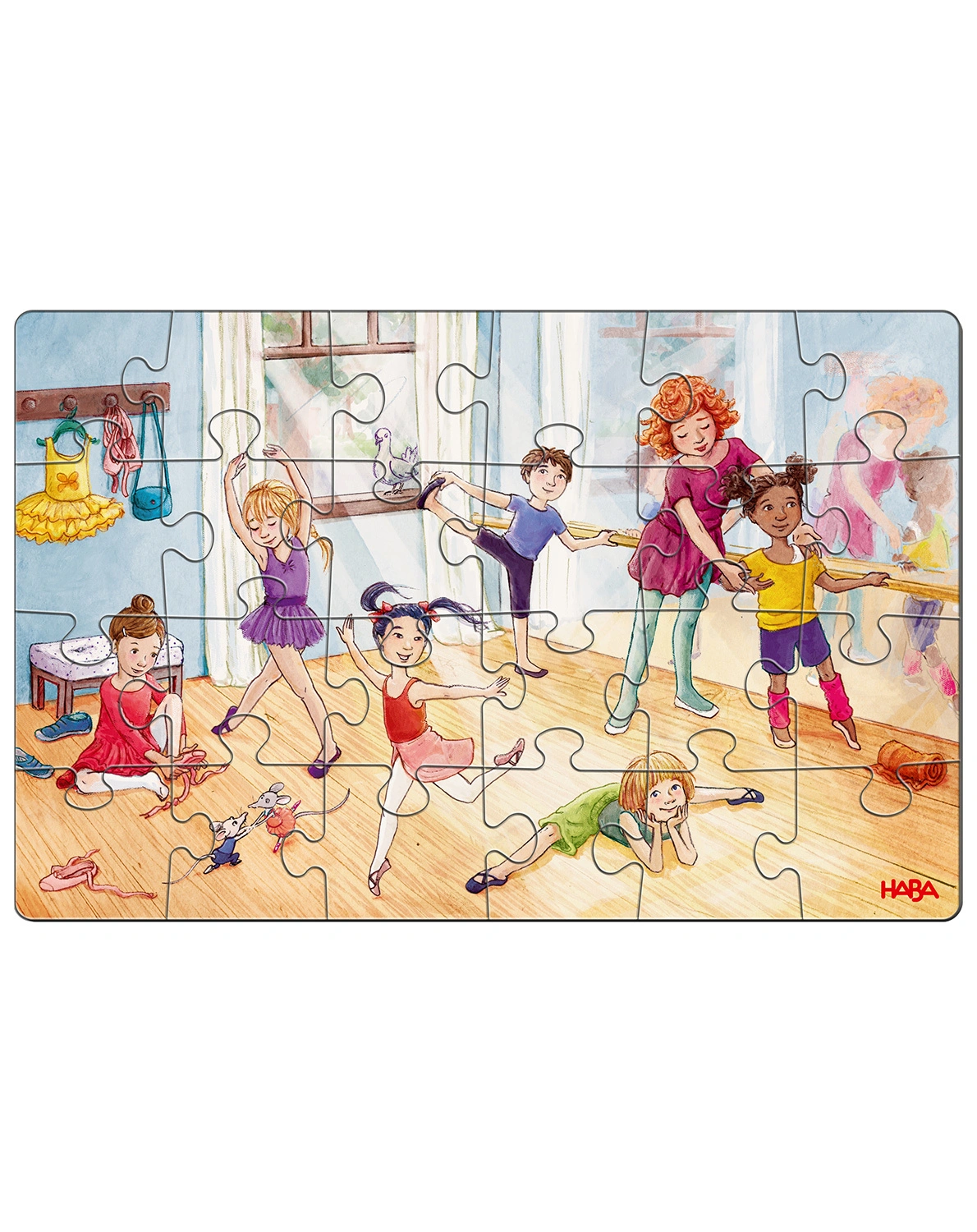 Puzzle BALLERINA 2x24-teilig