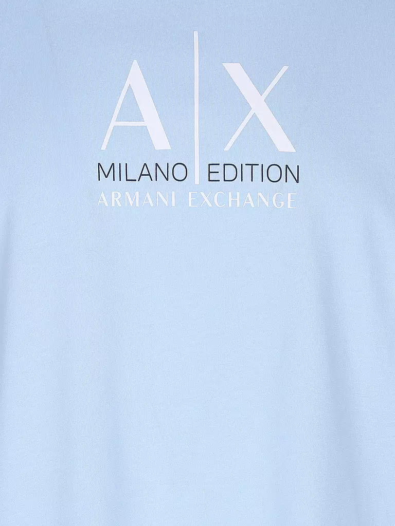 ARMANI EXCHANGE T-Shirt Comfort Fit hellblau