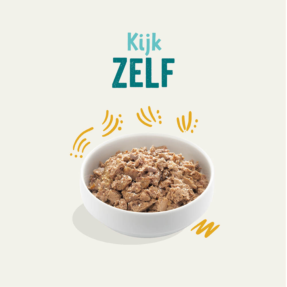 Edgard & Cooper Adult Biologisch - Hondenvoer - 100 Gram - kalkoen