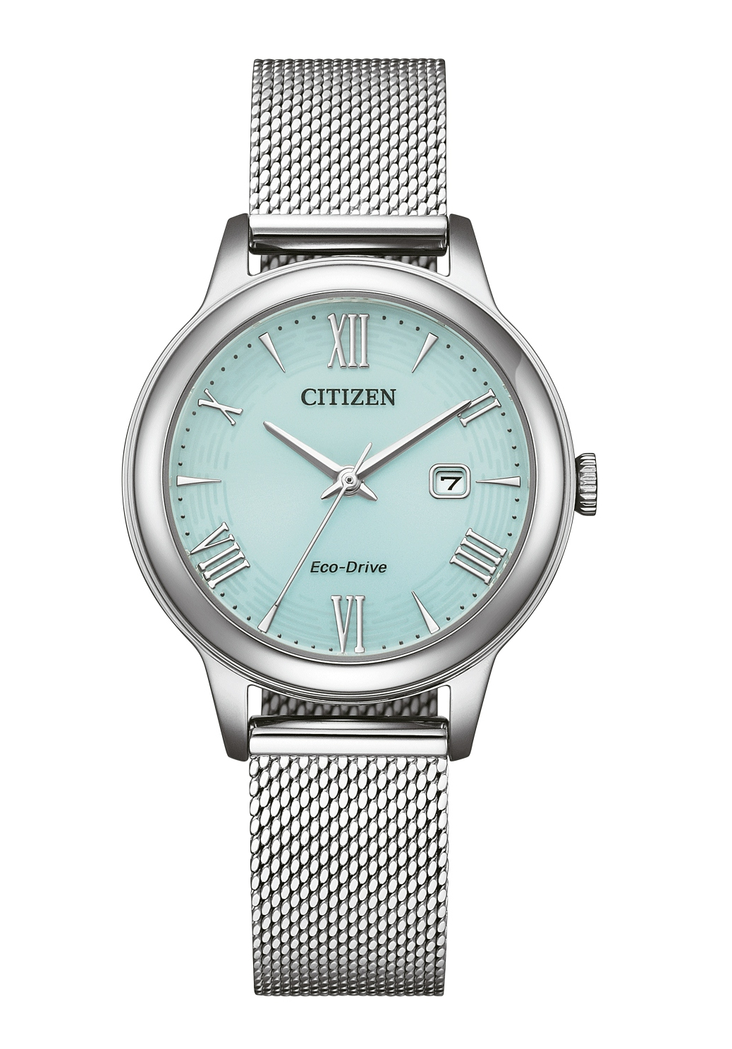 Citizen Eco Drive Elegance Damenuhr türkis EW2621-75M