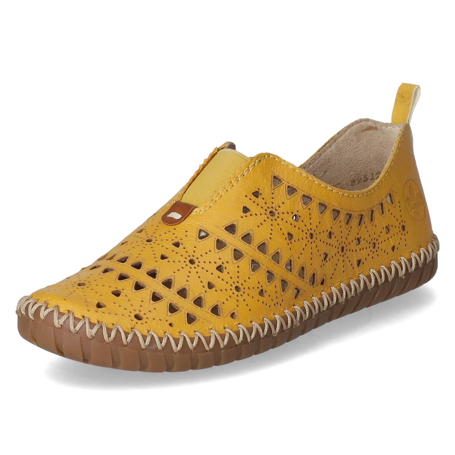 Rieker Slipper - gelb