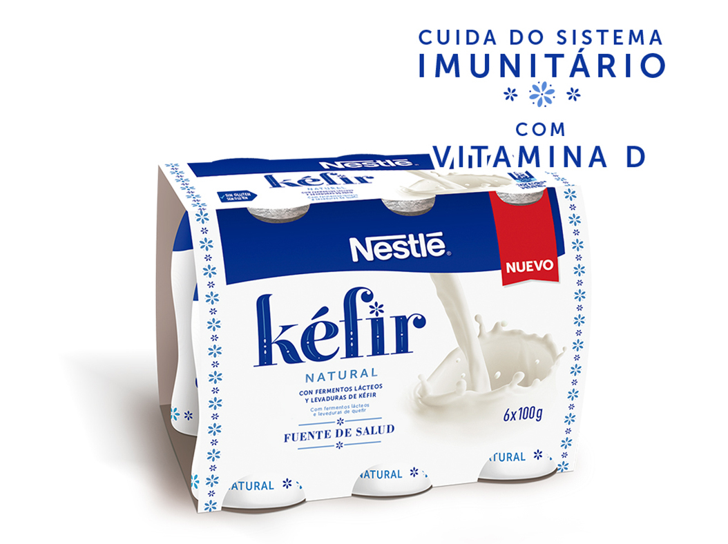 KEFIR NESTLÉ NATURAL 6X100G