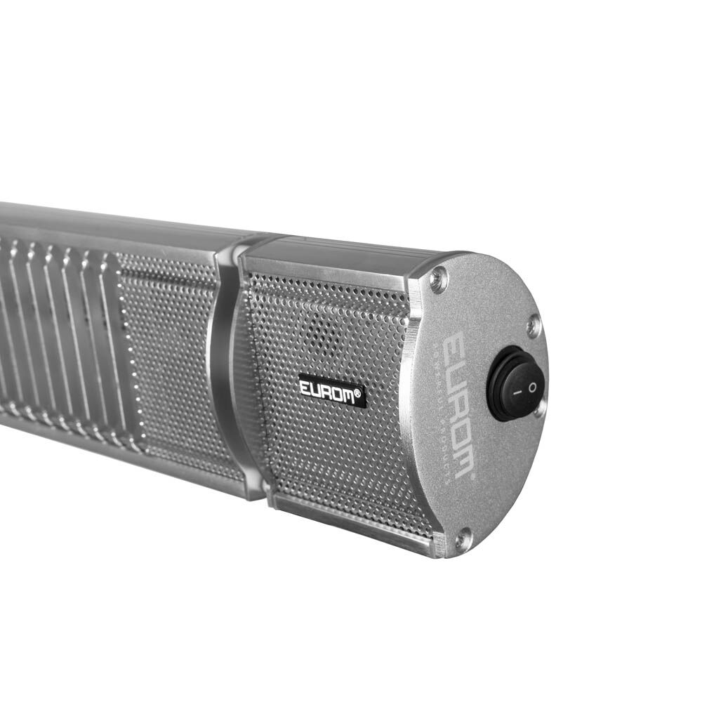 Eurom Golden 1800 RC - Hangende terrasverwarmer - Grijs - 1800 W