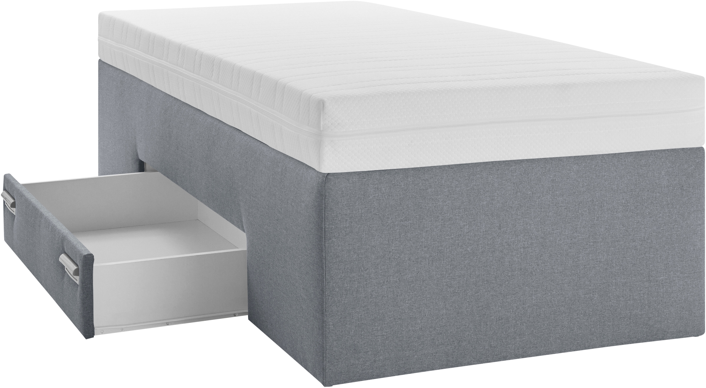 Westfalia Schlafkomfort Boxspringbett mit integrierter Schublade, frei im Raum stellbar
