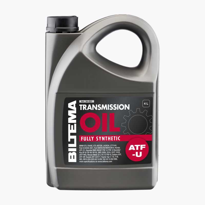 Transmisjonsolje ATF-U, 4 L