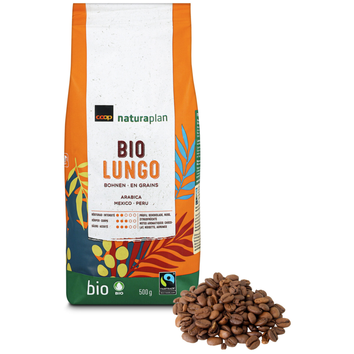 Naturaplan Bio Lungo Bohnenkaffee