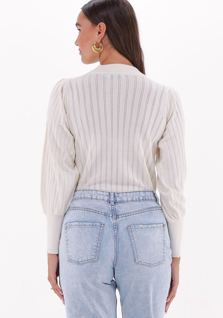 MSCH COPENHAGEN gebroken wit msch copenhagen trui leila rachelle ls pullover
