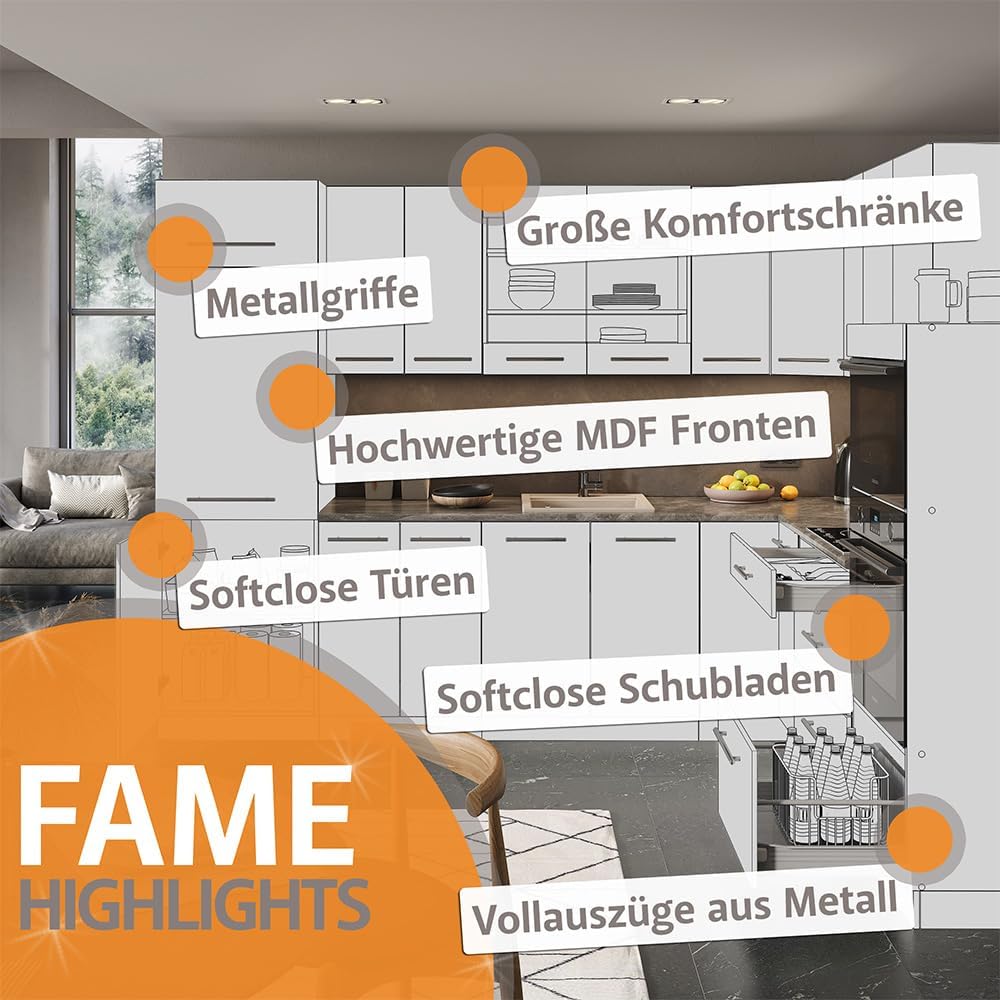 Vicco Apothekerschrank Fame-Line, Medizinschrank für die Küche, Grün-Gold Landhaus/Anthrazit, 30 cm