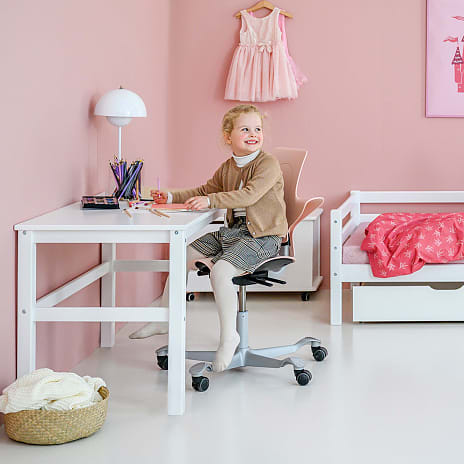 Hoppekids Maja skrivebord - hvid