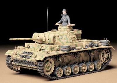 Tamiya - Panzer III Ausf L Kampvogn Byggesæt - 1:35 - 35215