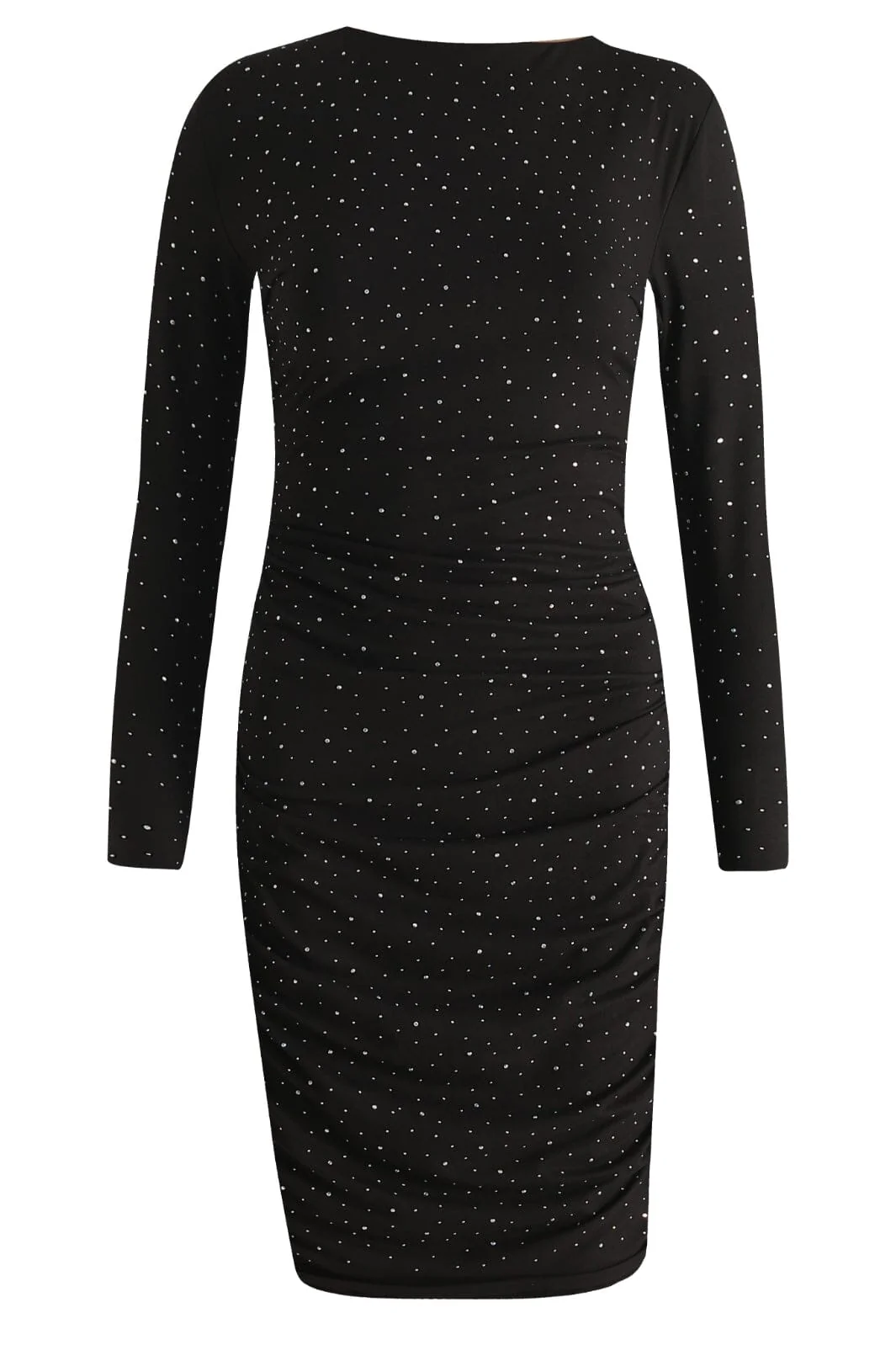 Liberte Alma-Ls-Turn-Dress black simili