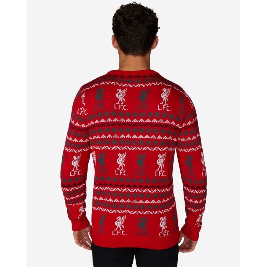 ADULT FAIRISLE JUMPER RED