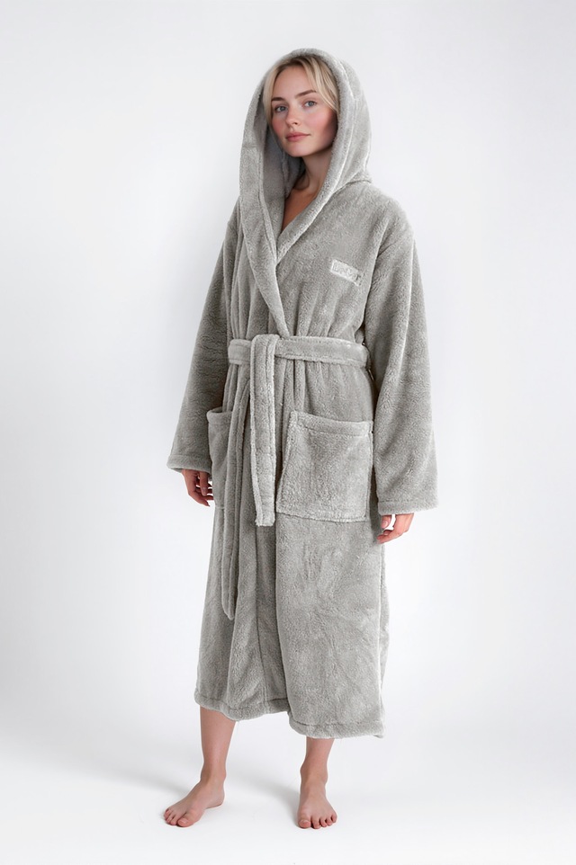 LeGer Home by Lena Gercke Unisex-Bademantel »Lovina, ideal für Sauna & Spa, Hotelbademantel, Morgenmantel«, 1 Stk. kuschelig weicher Fleece, plüsch, für Damen und Herren, XS-3XL
