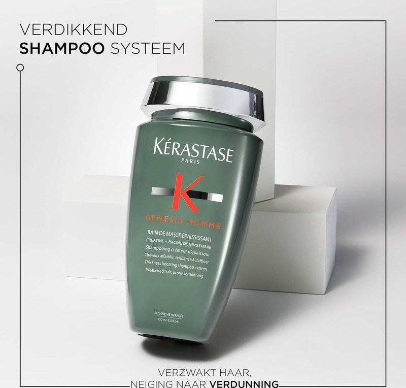 Kérastase Genesis Homme - Bain De Masse Épaississant - 250 ml