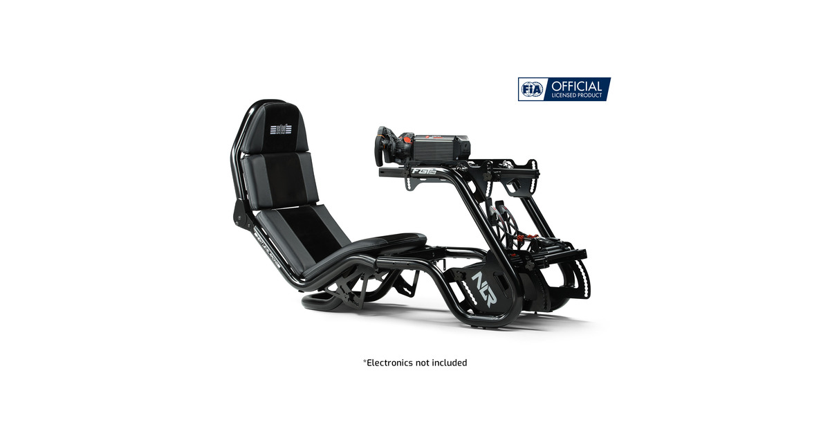 Next Level RacingF-GT Pro Formula and GT racing simulator  (Zwart)