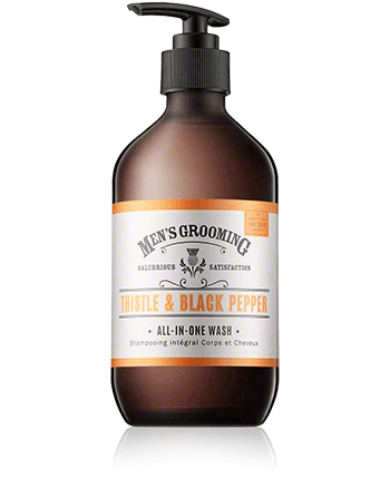 Scottish Fine Soaps Men's Grooming Thistle & Black Pepper All-in-One-Wash 500ml