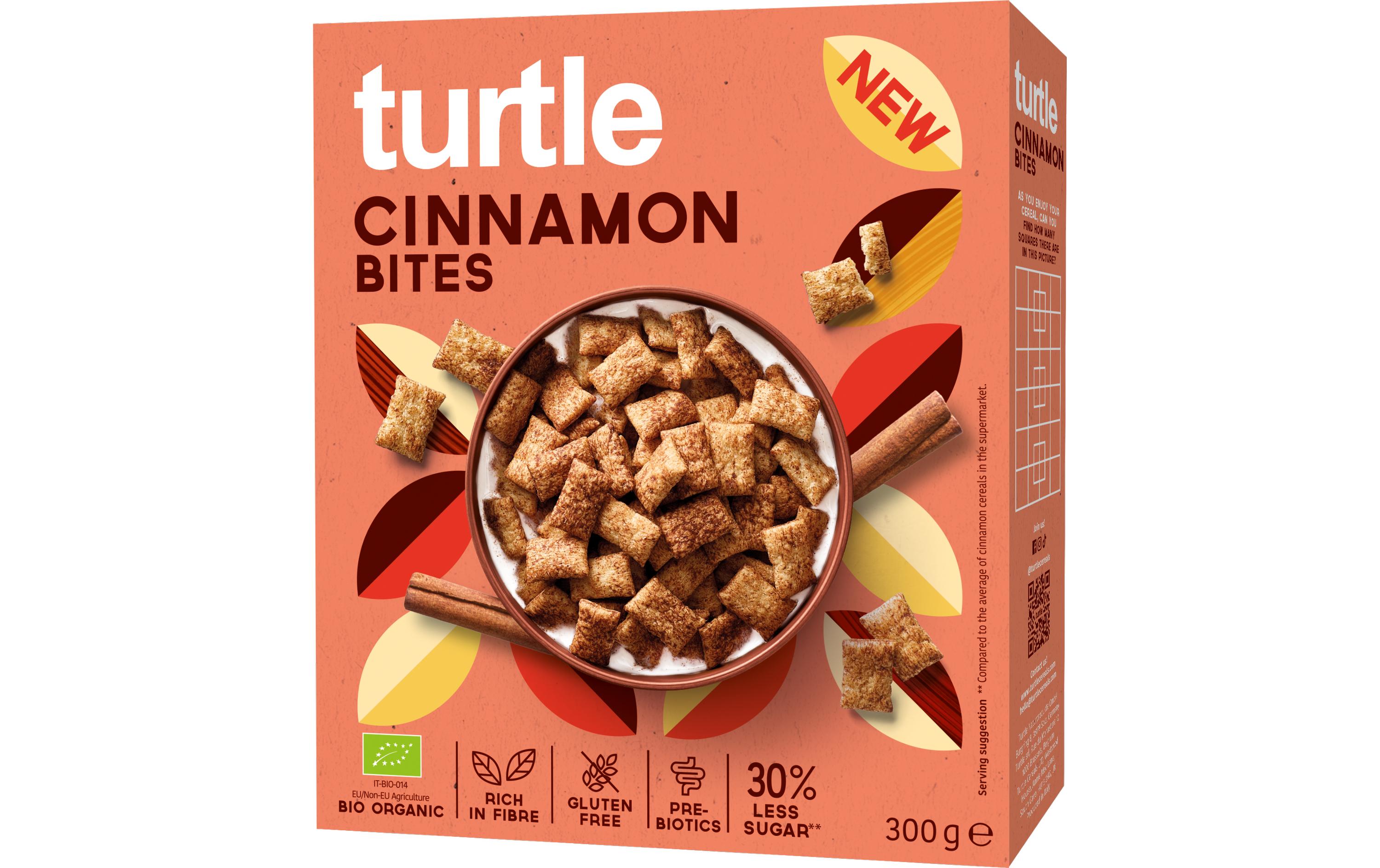 Cinnamon Bites Bio 300 gKnusprige Zimtzerealien ohne Gluten