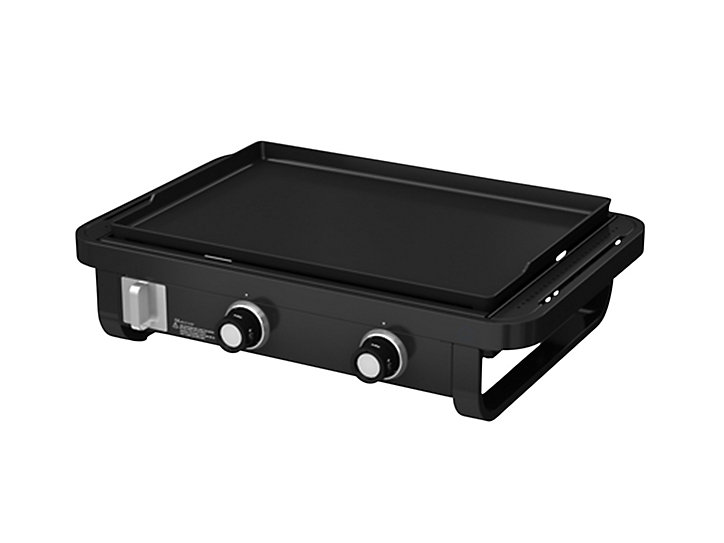 Plancha au gaz Rockwell GoodHome 2 brûleurs
