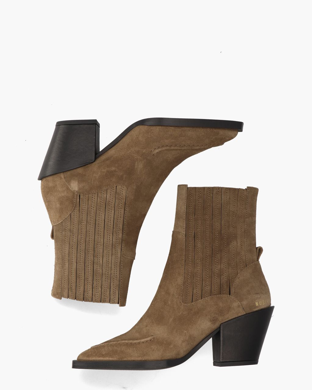 Nubikk Liv Boa Bruin Dames Enkelboots