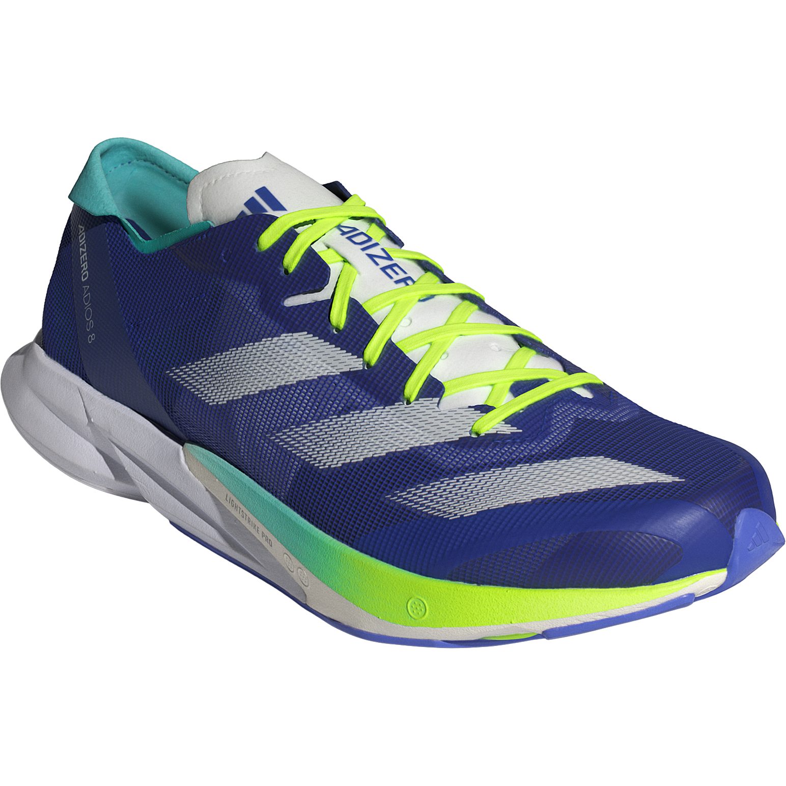 adidas Adizero Adios 8 Laufschuhe Herren lucid blue