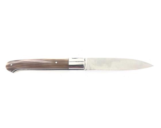 Sauveterre - 1 Mitre - Corne Blonde Couteau de poche par Laguiole en Aubrac