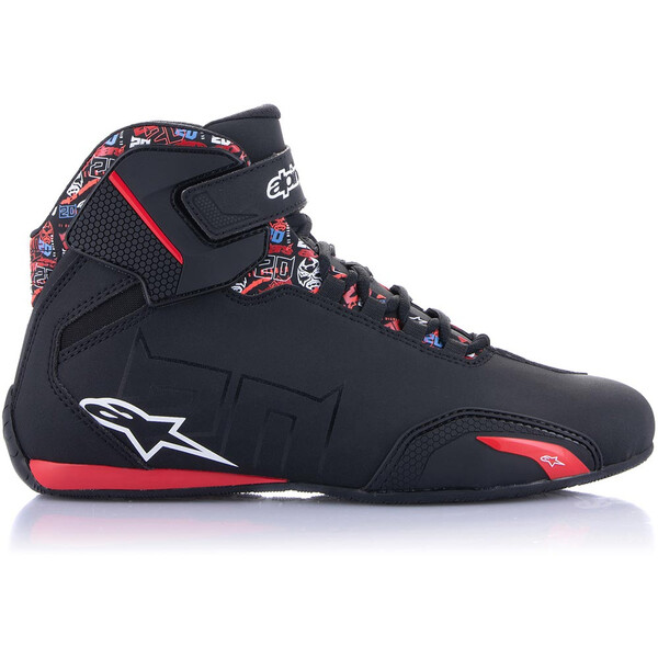 Alpinestars - Baskets Sektor Fabio Quartararo Noir / Rouge