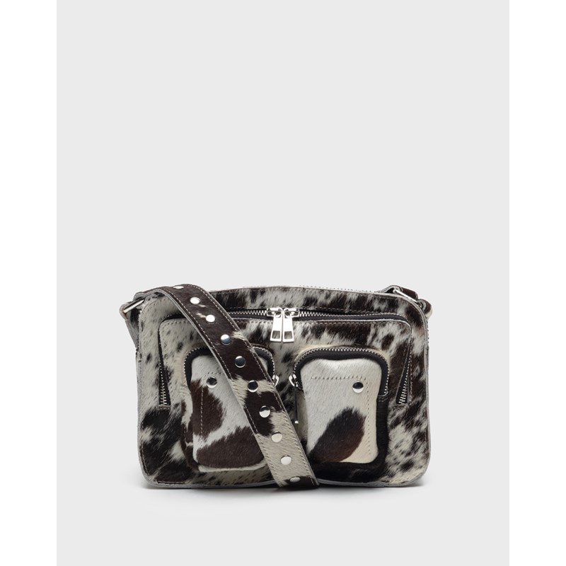 Núnoo<br>Skuldertaske Ellie Black Dots