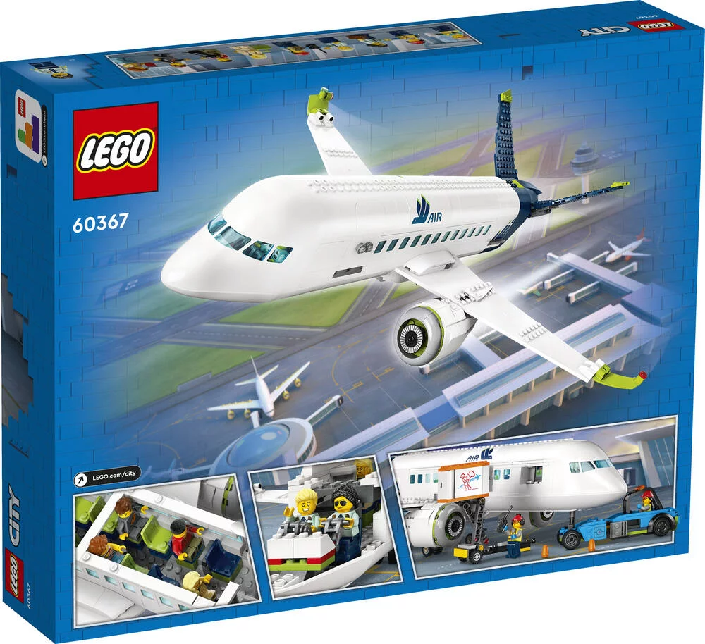 LEGO®CITY 60367 - L’AVION DE LIGNE