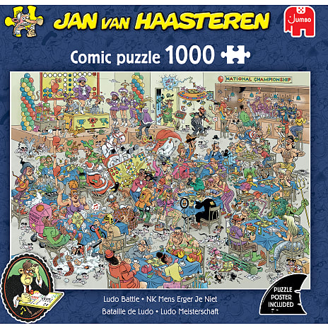Ludo-mesterskab puslespil - 1000 brikker
