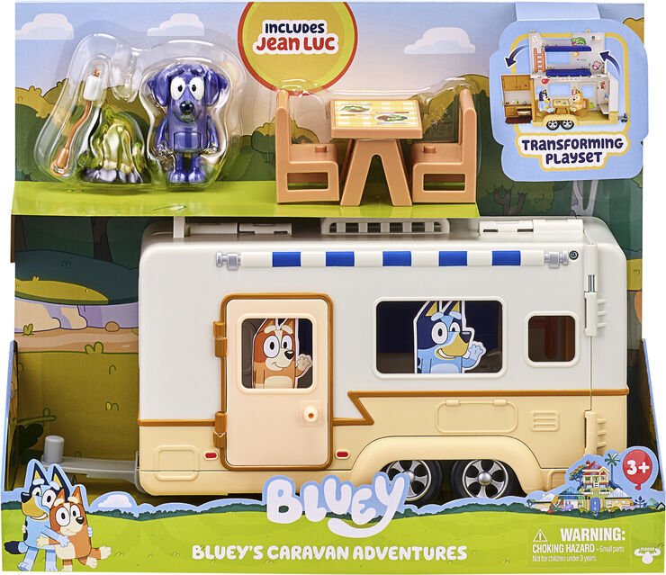 Bluey Bluey Family campervan