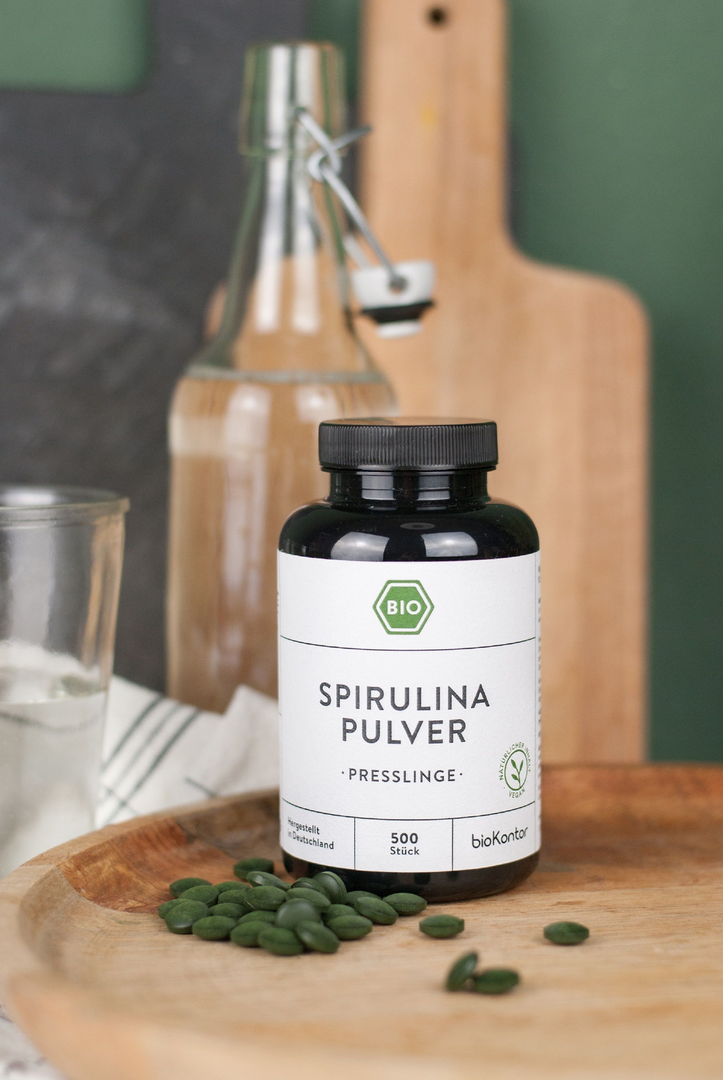 bioKontor Spirulina Presslinge