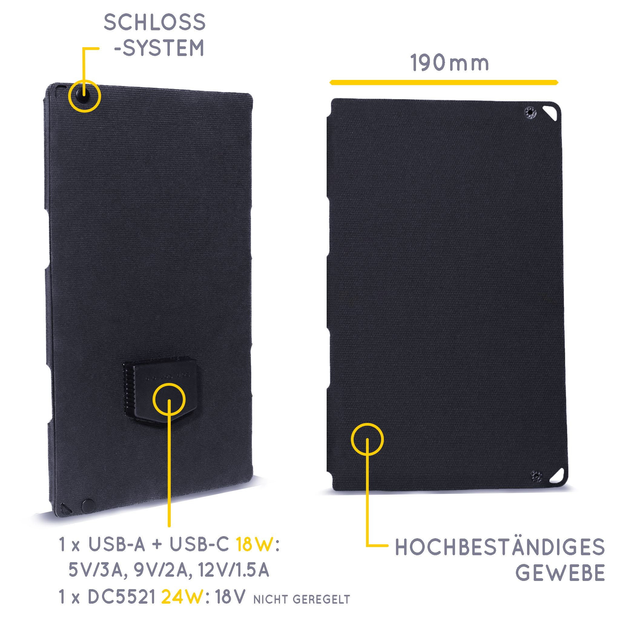 Fusion Flex 24W Solarpanel