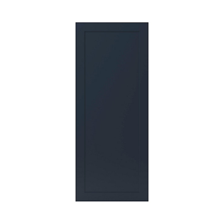 Porte de colonne de cuisine Artemisia bleu mat L. 60 cm x H. 150 cm GoodHome