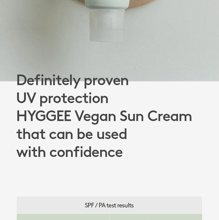 HYGGEE - Veganistische zonnebrandcrème