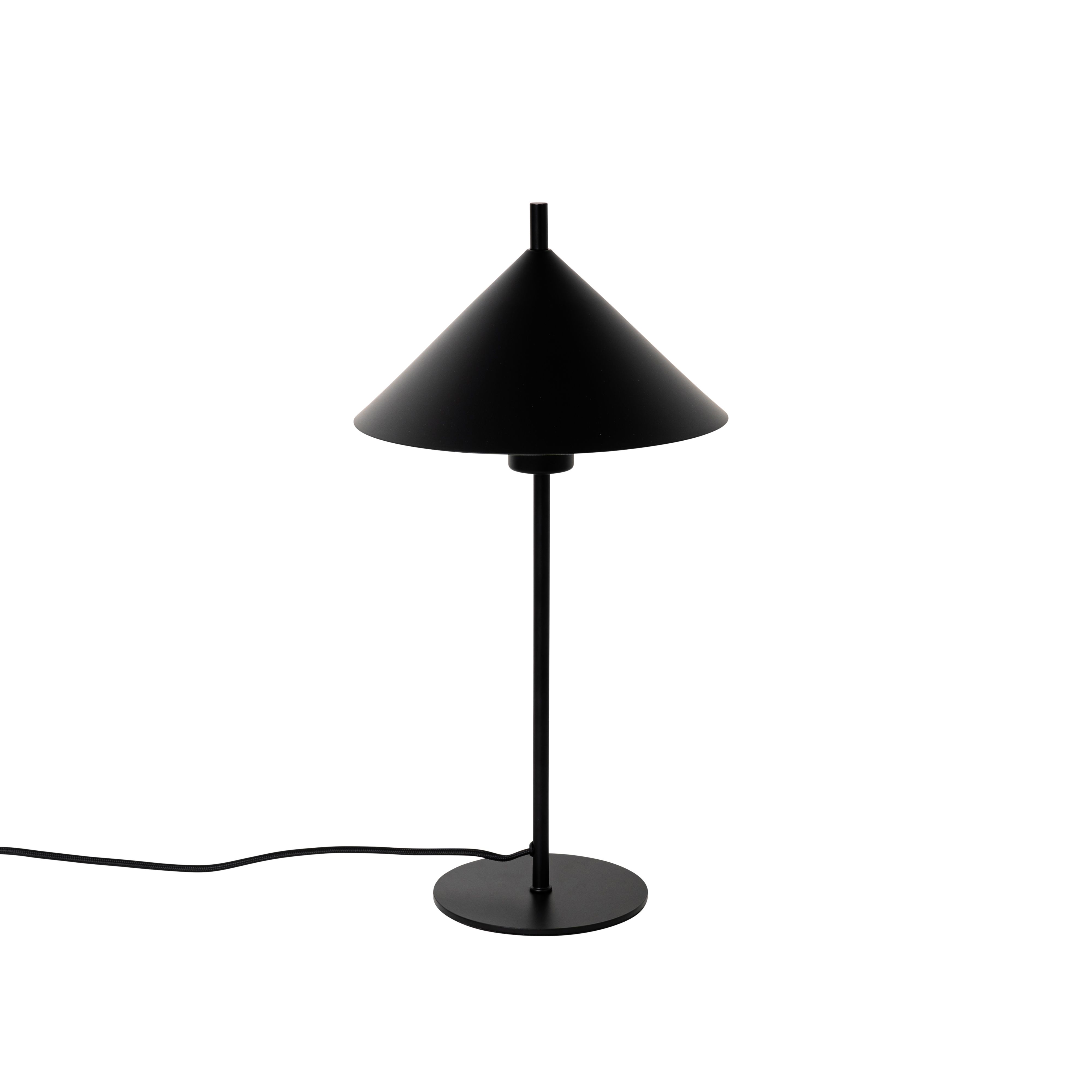 Design tafellamp zwart - Triangolo