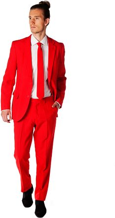 OppoSuits Red Devil Kostuum | Rood pak OSUI-0014 Red Devil