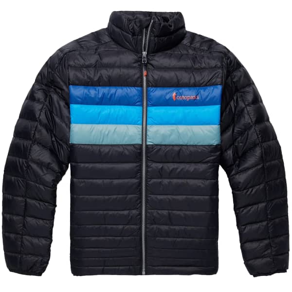 Doudoune ski COTOPAXI FUEGO DOWN JACKET BLACK & PACIFIC STRIPE