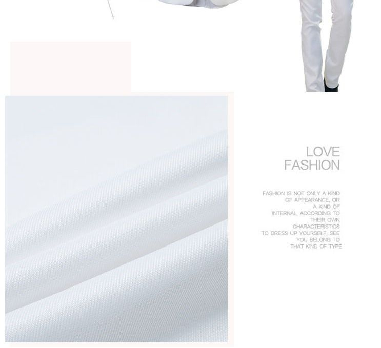 Oeps - Set: effen blazer + slim-fit pantalon