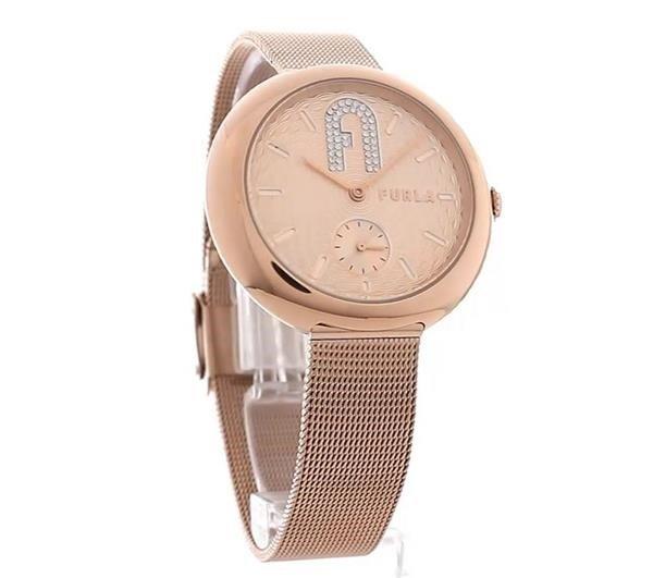 Furla Cosy Seconds Rose Gold Watch WW00013007L3