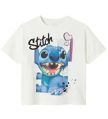 Name It T-Shirt - NkfDiri Stitch - Cloud Tänzer