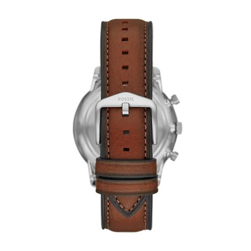 Fossil Minimalist Chrono FS5850 Herreur, Stål/Blå, 42 mm