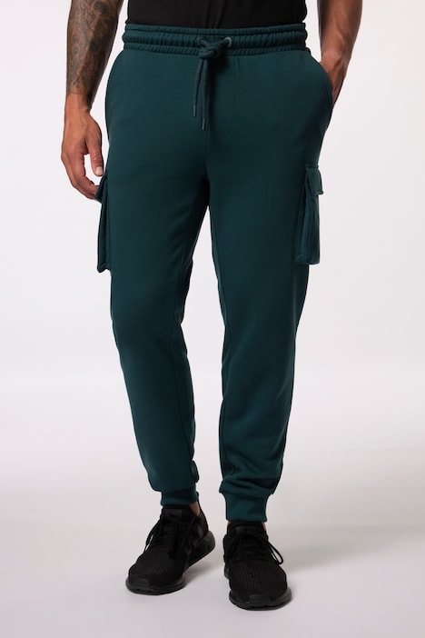 JAY-PI Sweat-Cargohose, Fitness, Elastikbund, bis 7 XL