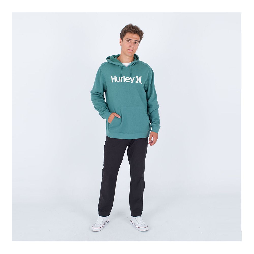 Hurley ONE AND ONLY SOLID - Sweat Homme deep mojito